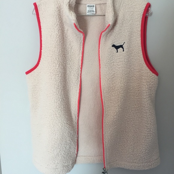 PINK Sherpa Vest - Picture 3 of 10